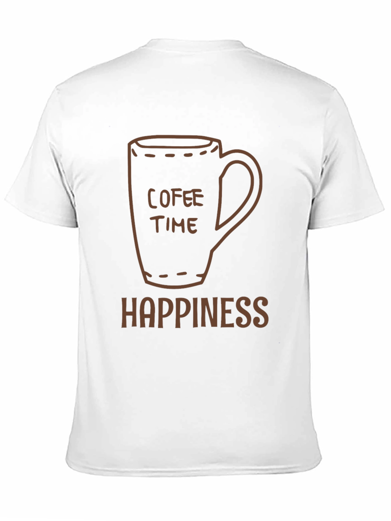 Coffee Time Happiness Graphic Tee