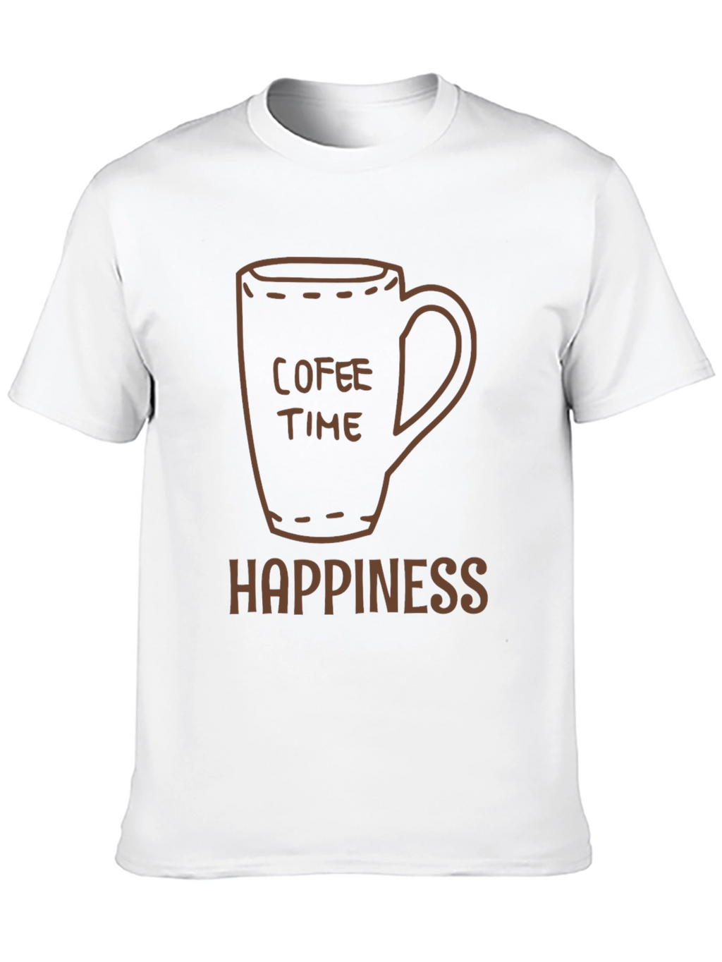 Coffee Time Happiness Graphic Tee