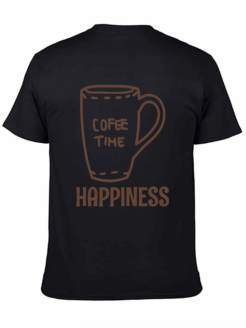 Coffee Time Happiness Graphic Tee