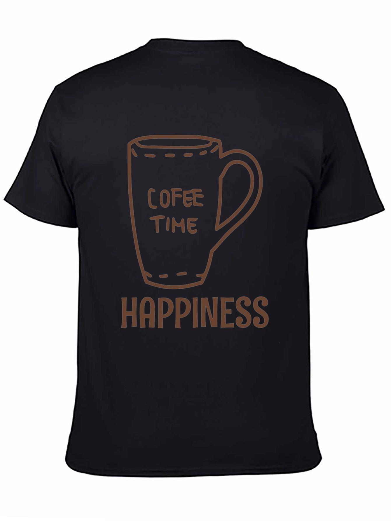 Coffee Time Happiness Graphic Tee