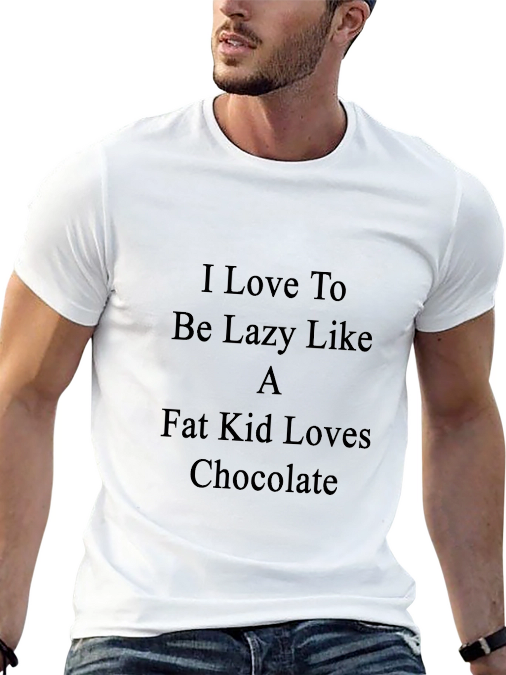 Lazy Like a Fat Kid T-Shirt