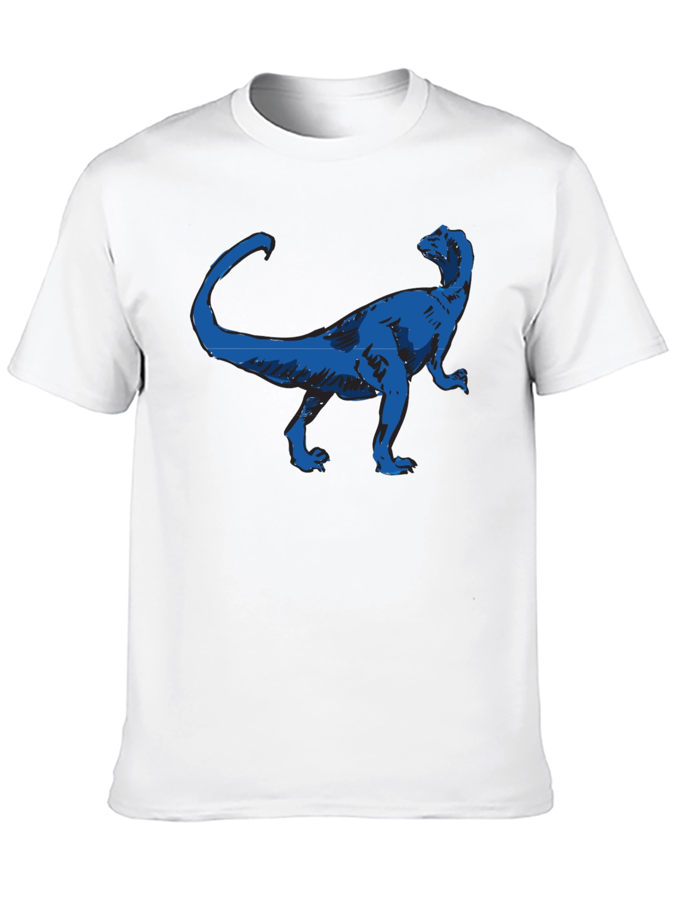 Dinosaur Graphic Black T-Shirt