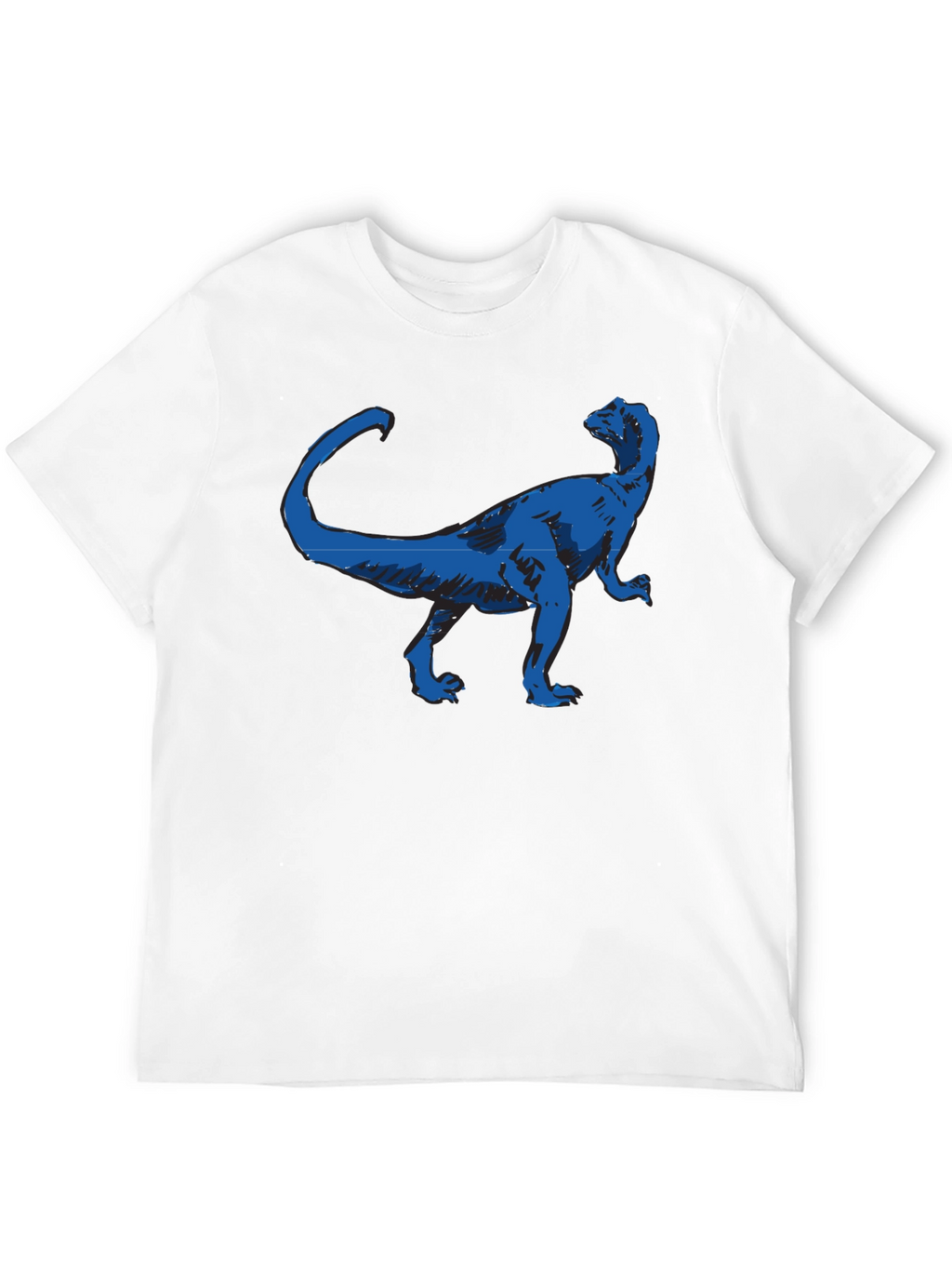 Dinosaur Graphic Black T-Shirt