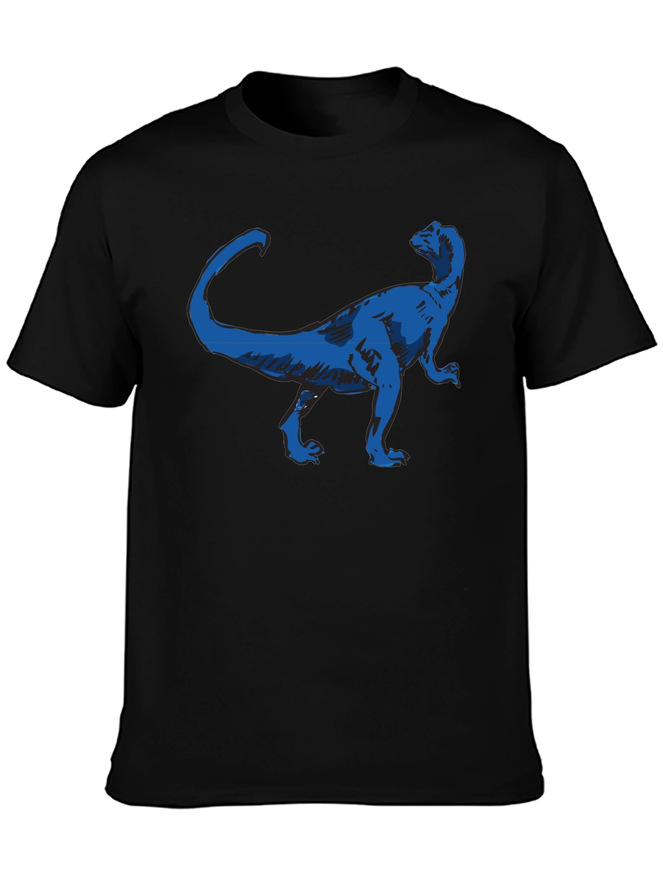 Dinosaur Graphic Black T-Shirt