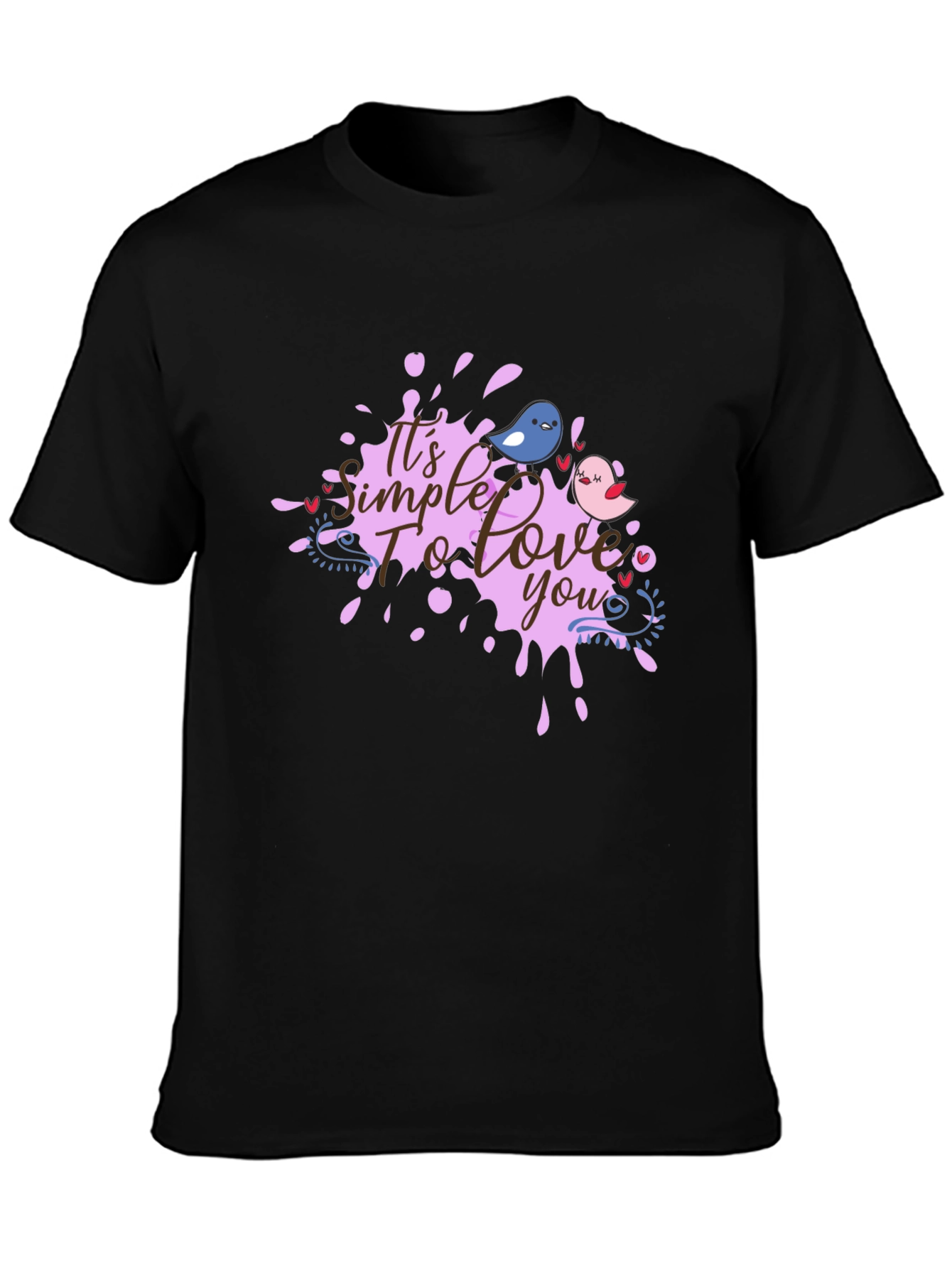 Its Simple To Love You Graphic Tee