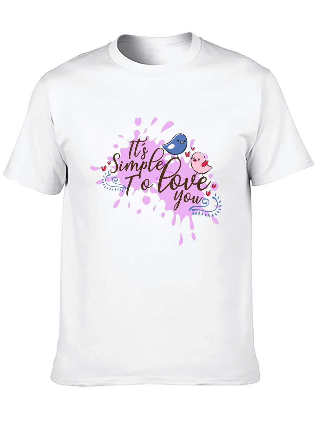 Its Simple To Love You Graphic Tee