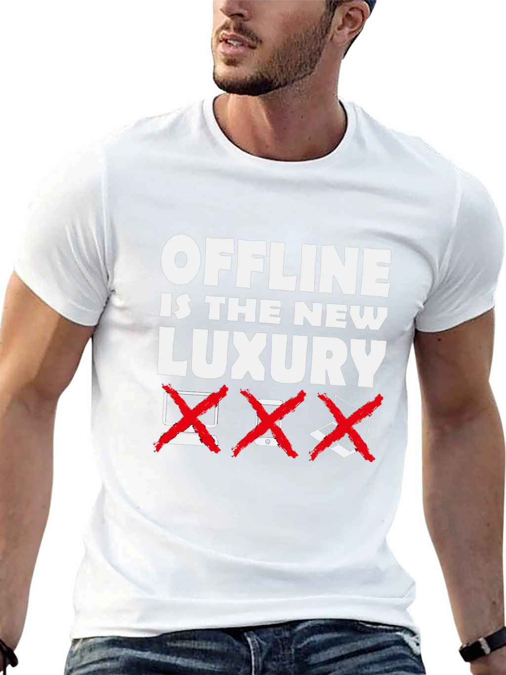 Offline is the New Luxury Graphic T-Shirt