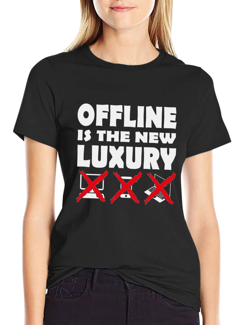 Offline is the New Luxury Graphic T-Shirt