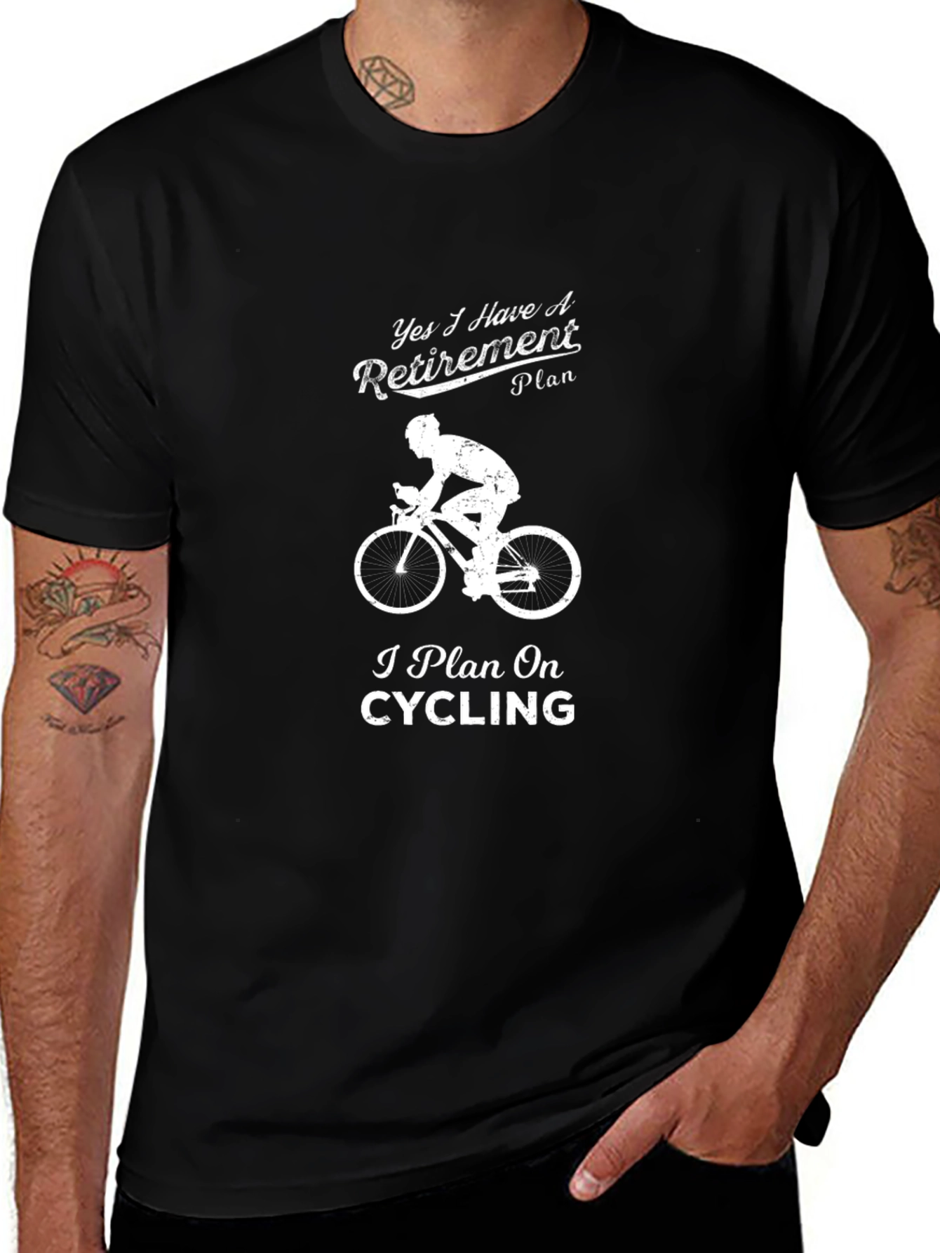 Retirement Plan Cycling T-Shirt
