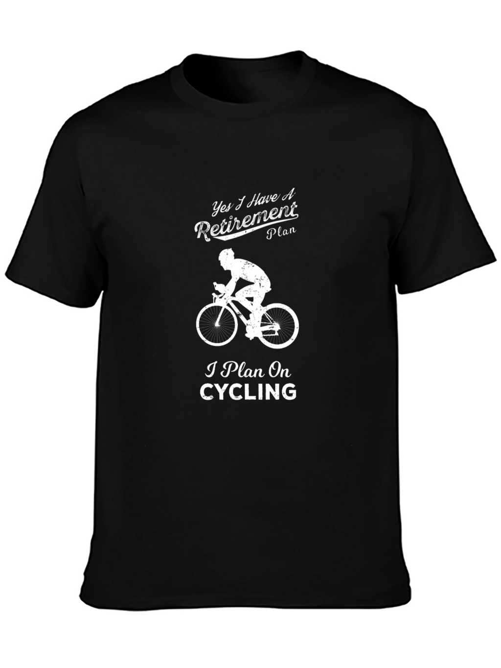 Retirement Plan Cycling T-Shirt