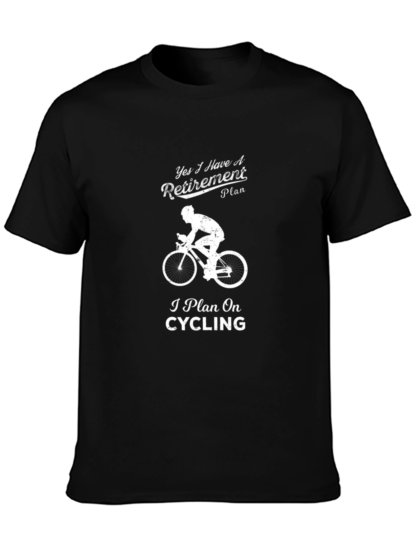 Retirement Plan Cycling T-Shirt