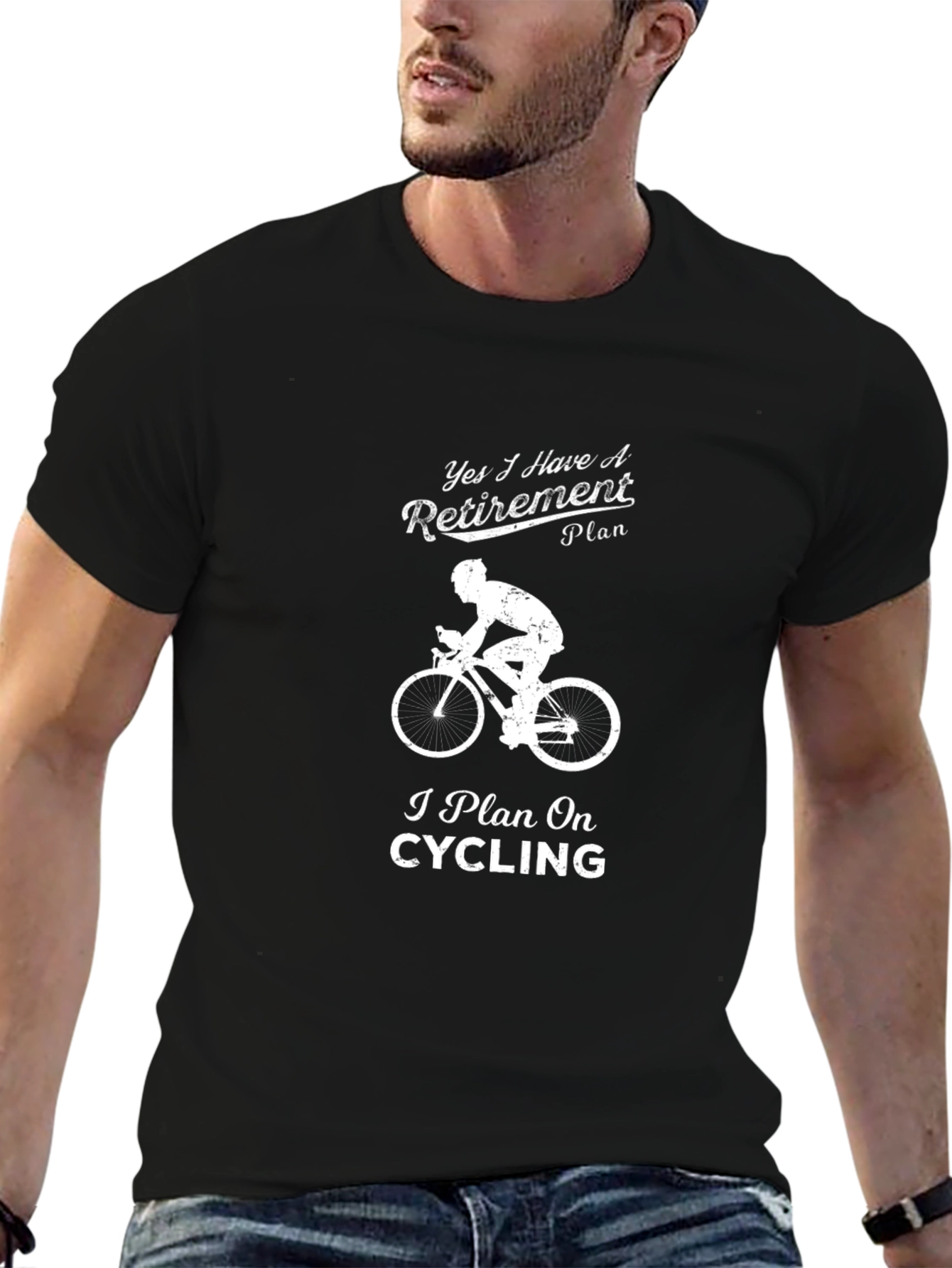 Retirement Plan Cycling T-Shirt