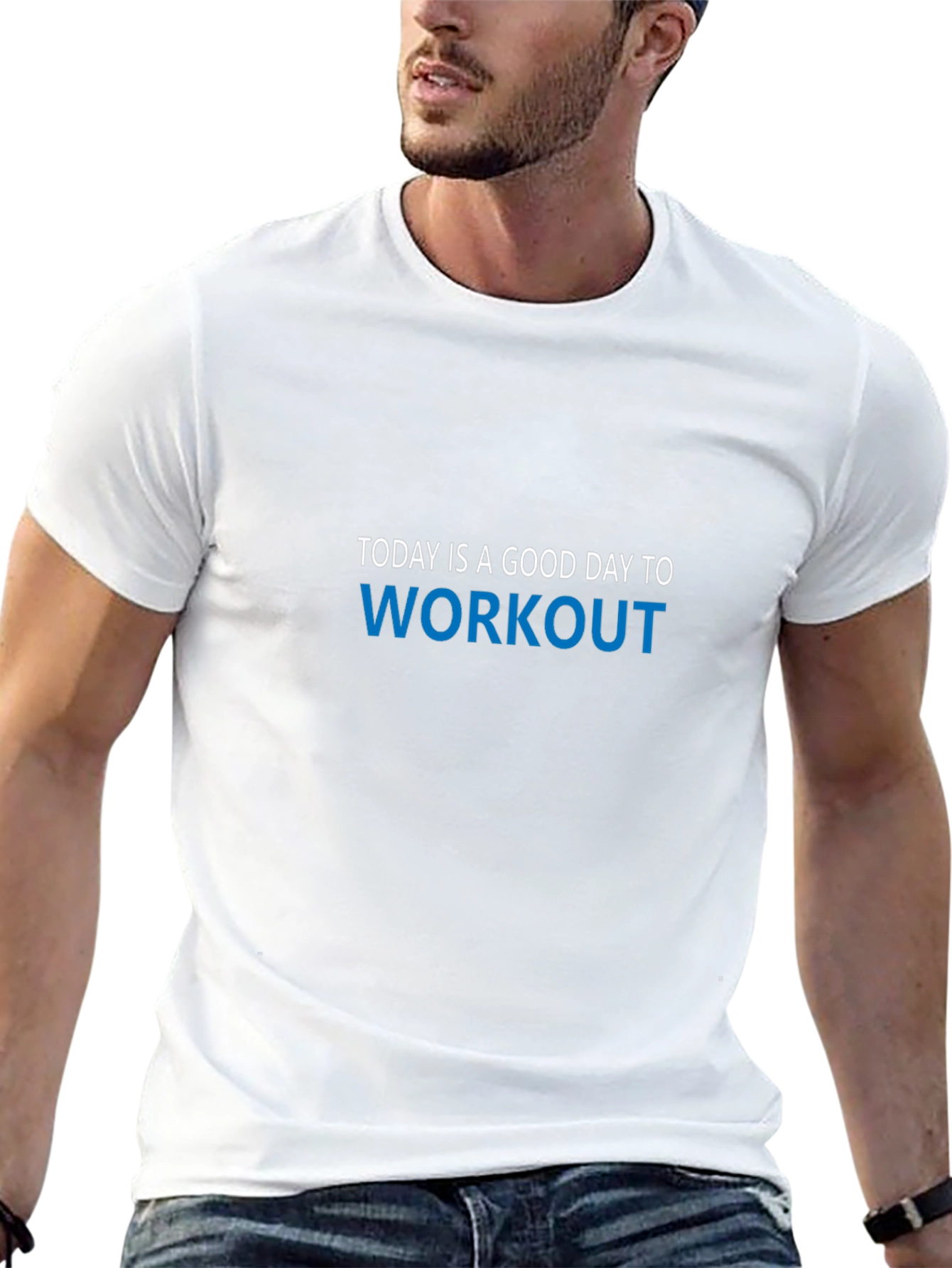 Today is a Good Day to Workout Black T-Shirt