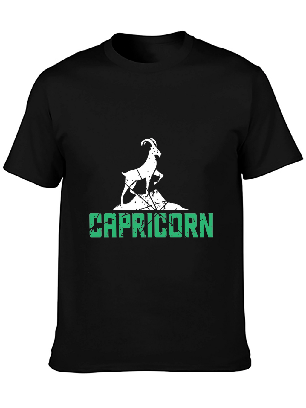 Capricorn Graphic Tee - Black