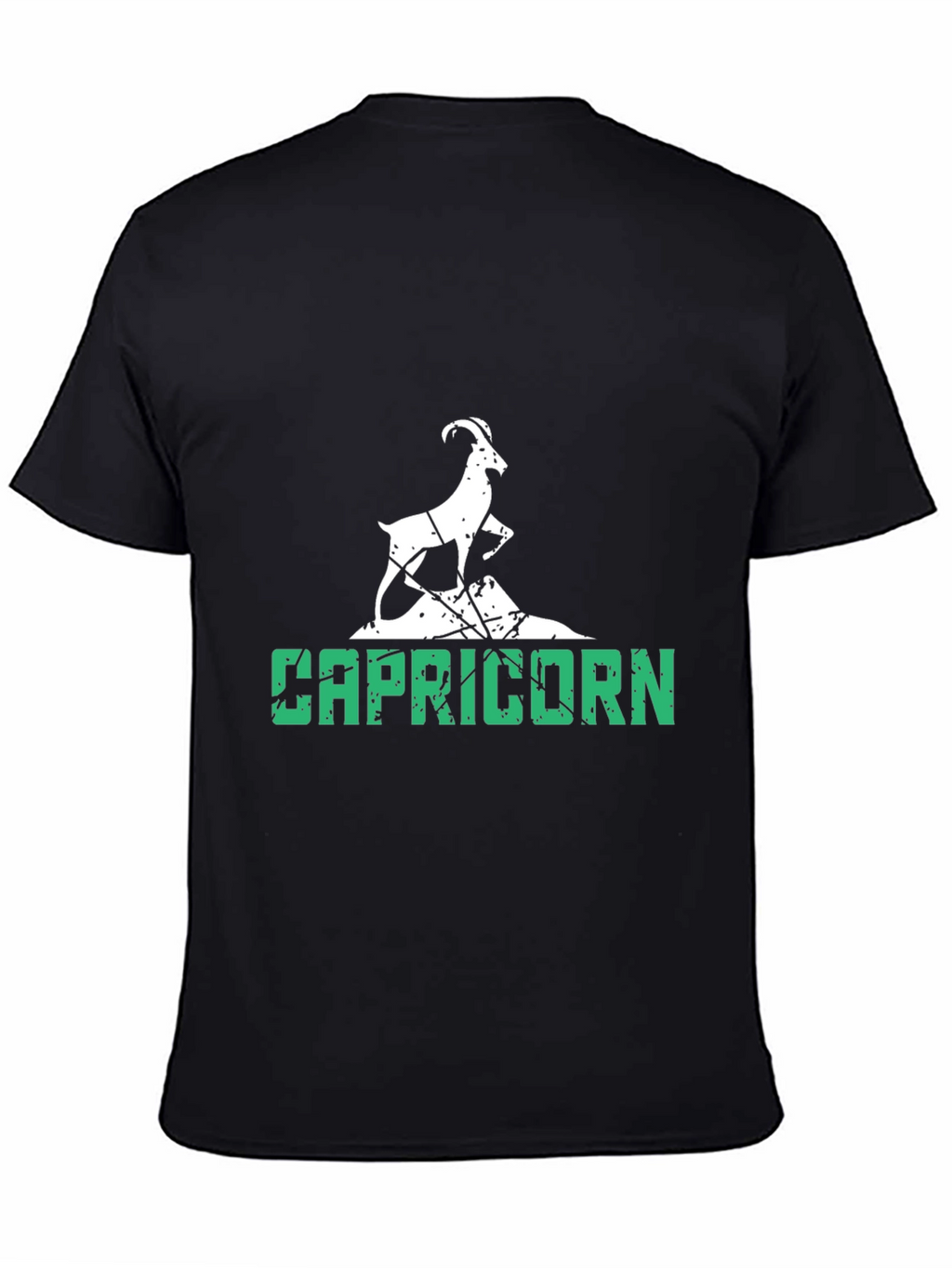 Capricorn Graphic Tee - Black