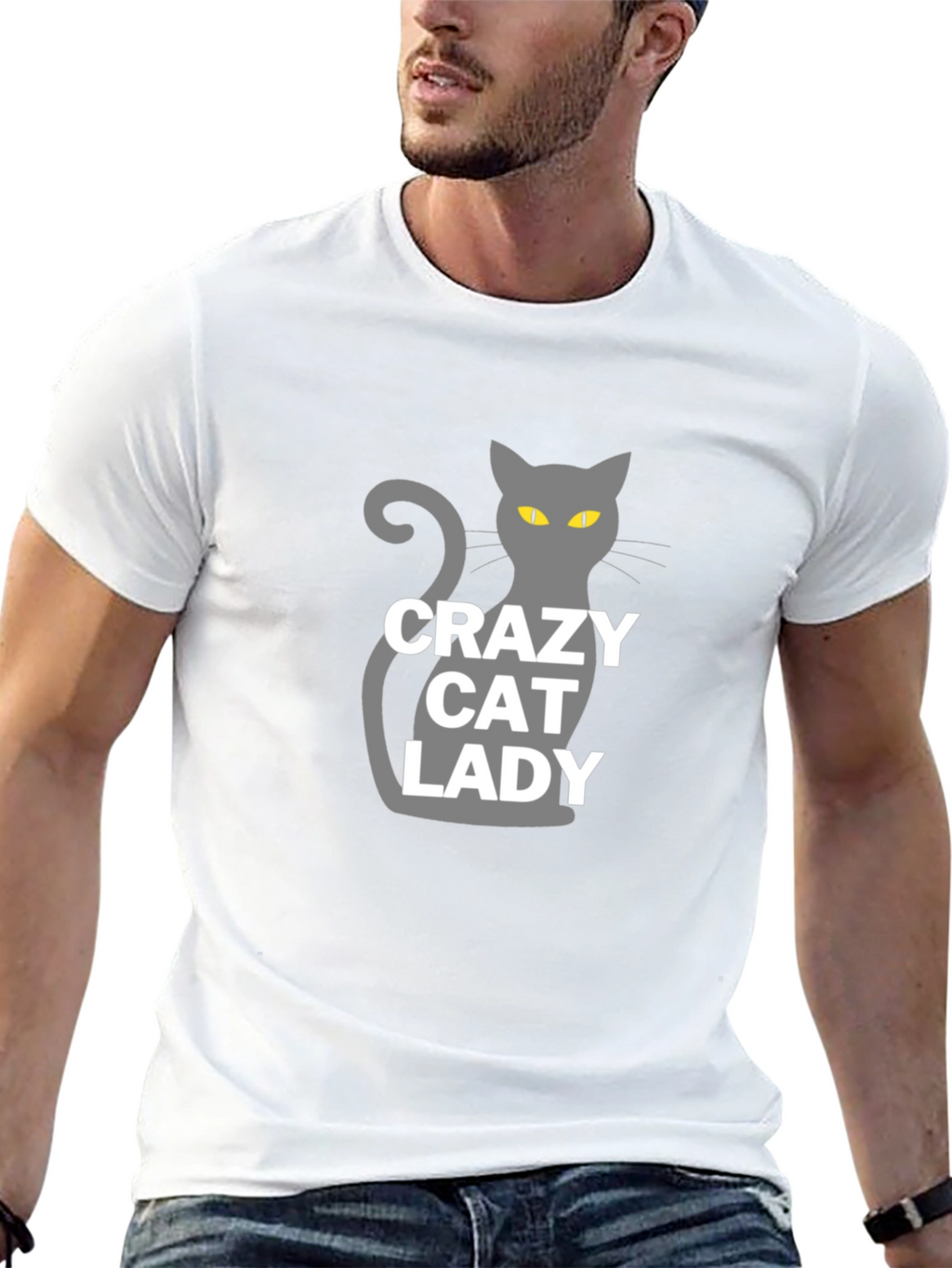 Crazy Cat Lady Graphic T-Shirt