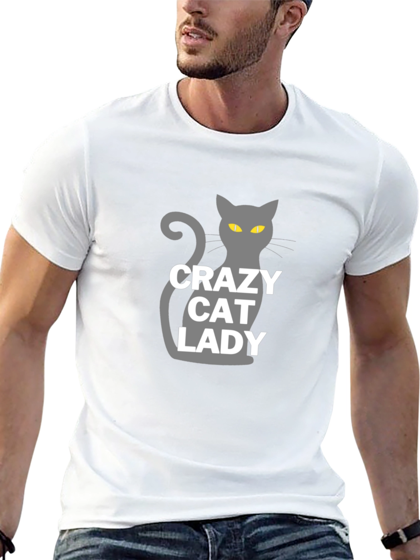 Crazy Cat Lady Graphic T-Shirt