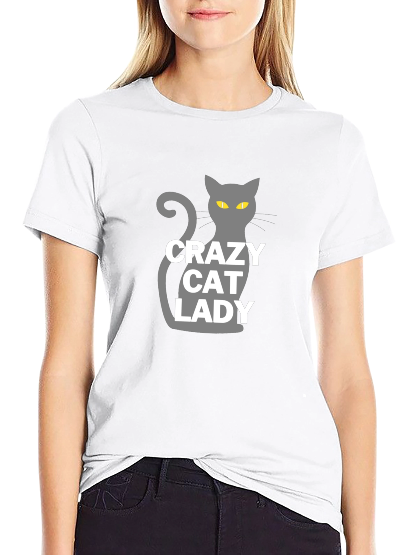 Crazy Cat Lady Graphic T-Shirt