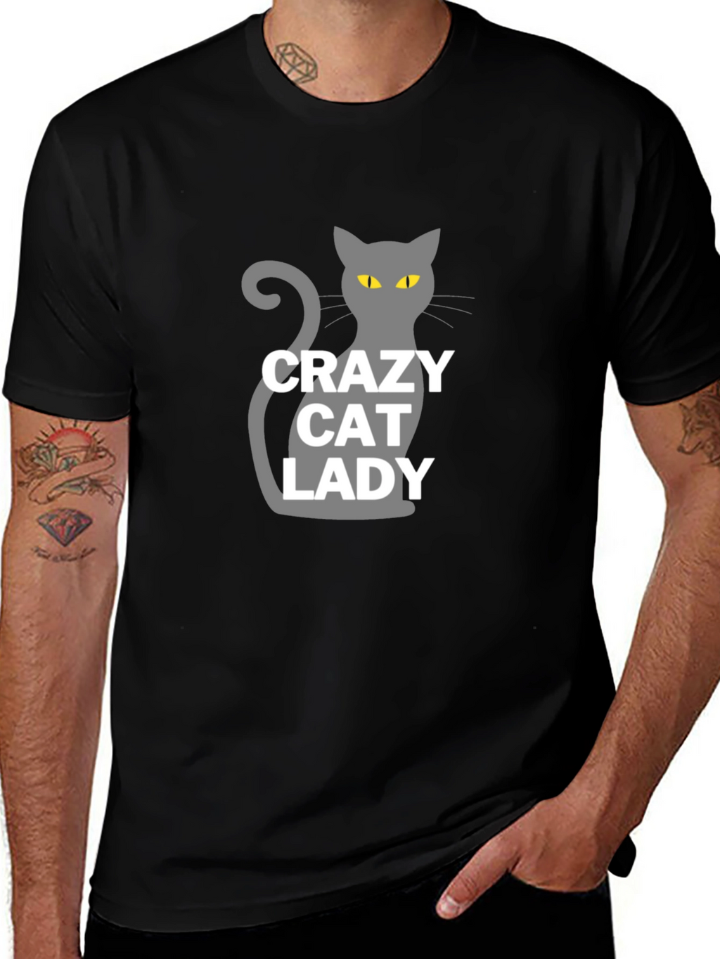 Crazy Cat Lady Graphic T-Shirt