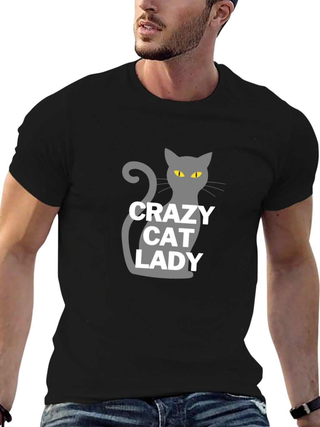 Crazy Cat Lady Graphic T-Shirt