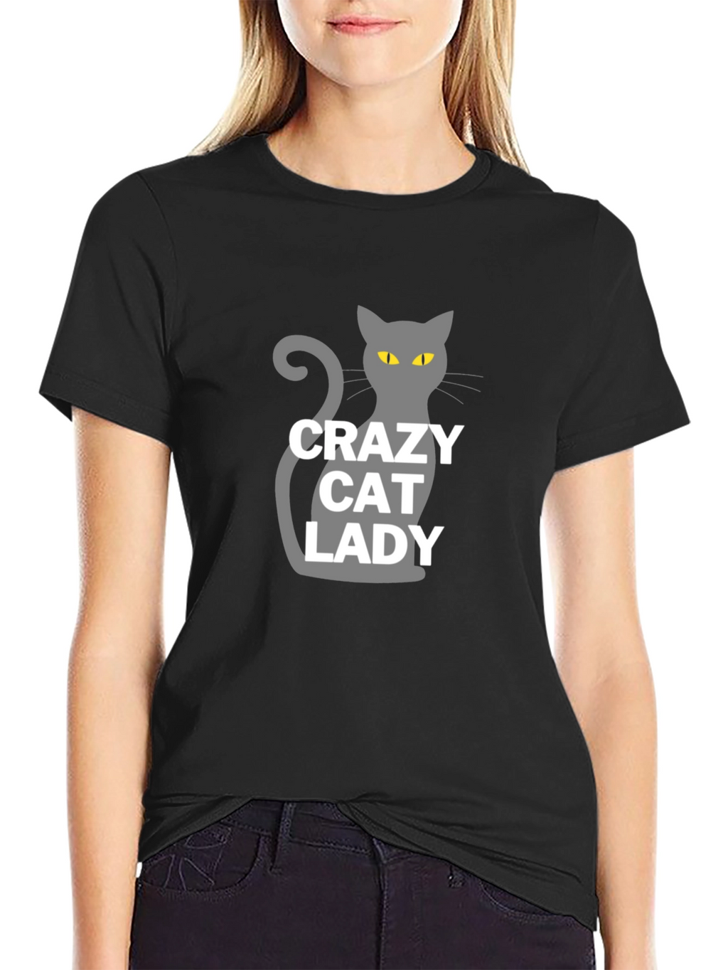 Crazy Cat Lady Graphic T-Shirt