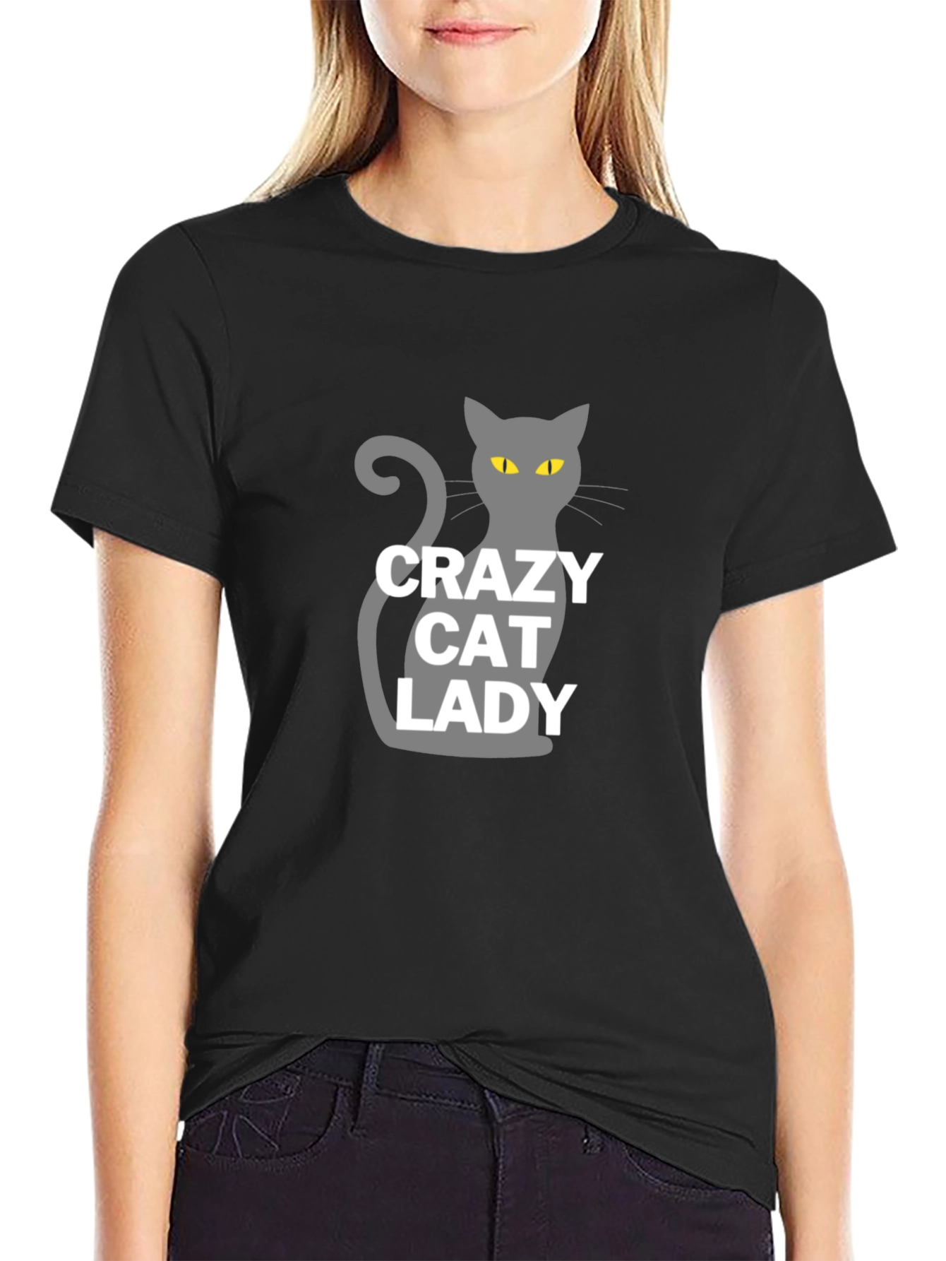 Crazy Cat Lady Graphic T-Shirt