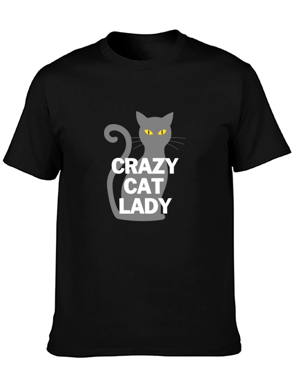 Crazy Cat Lady Graphic T-Shirt