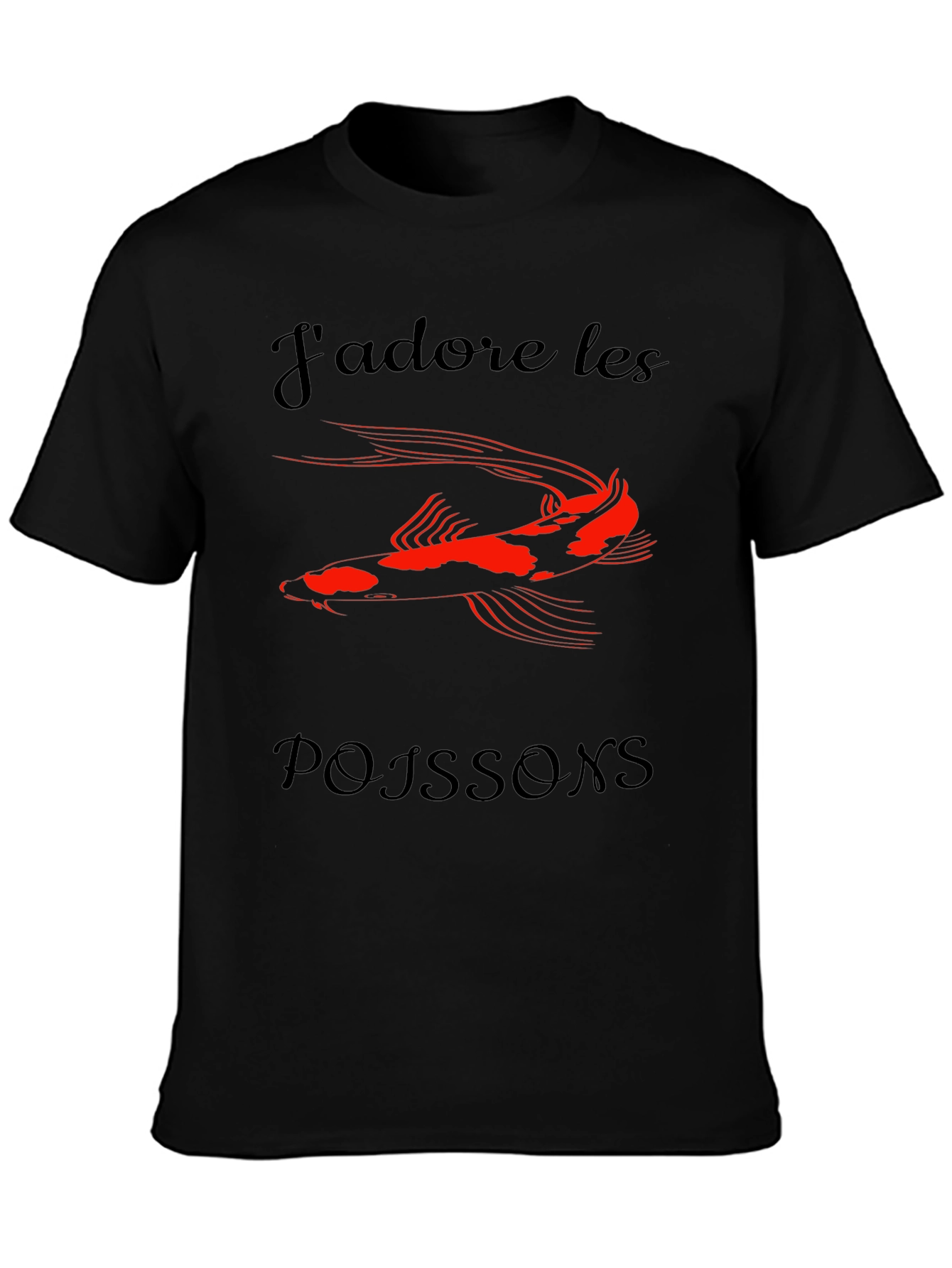 Jadore les Poissons Graphic Tee