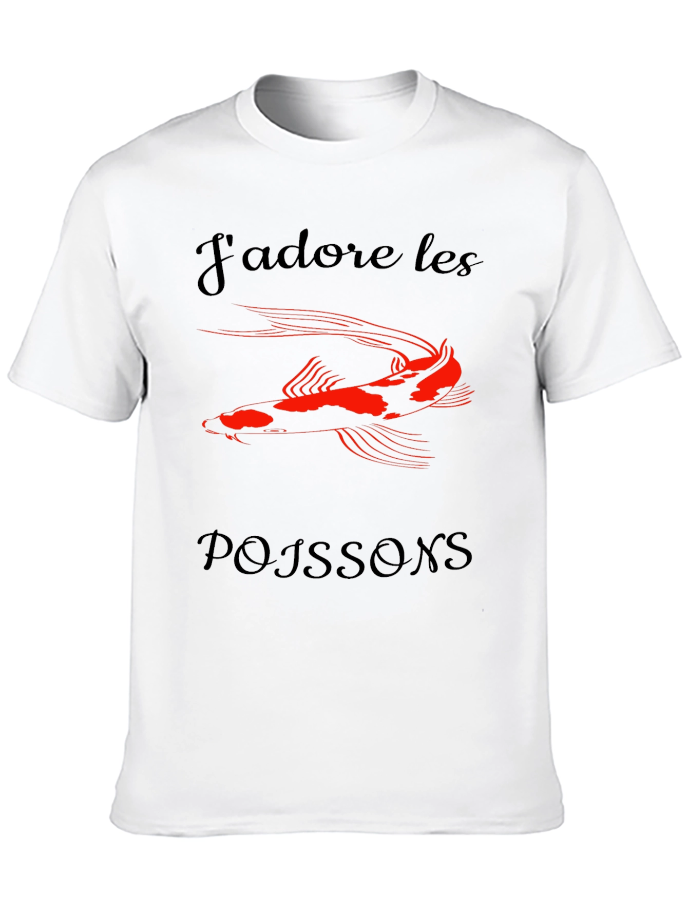 Jadore les Poissons Graphic Tee