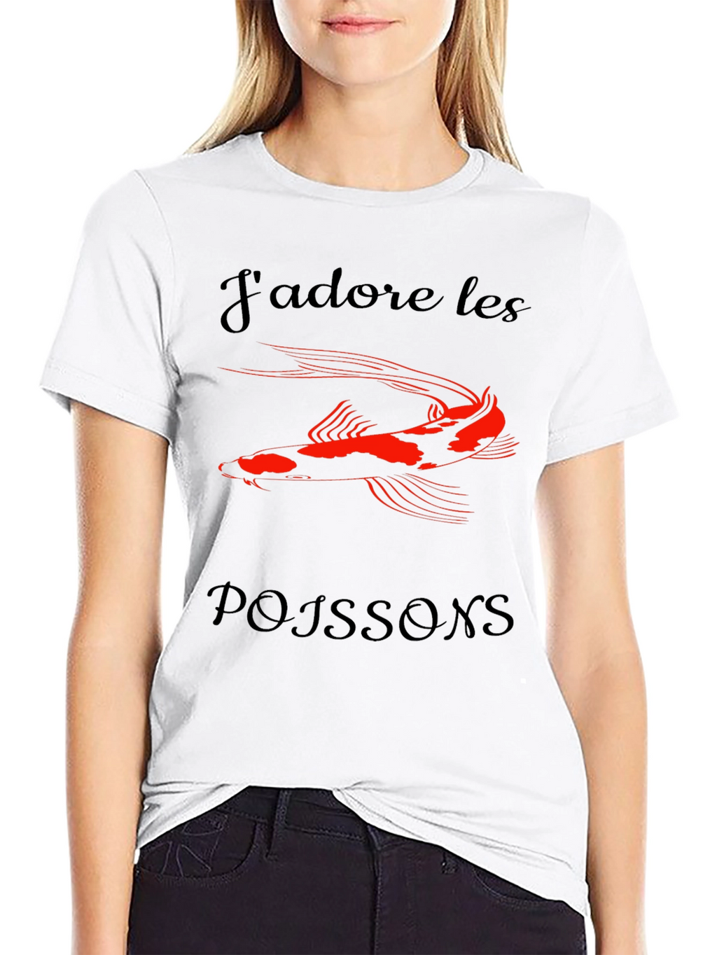 Jadore les Poissons Graphic Tee