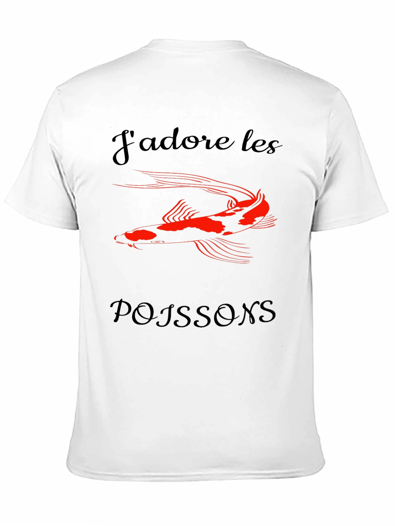 Jadore les Poissons Graphic Tee