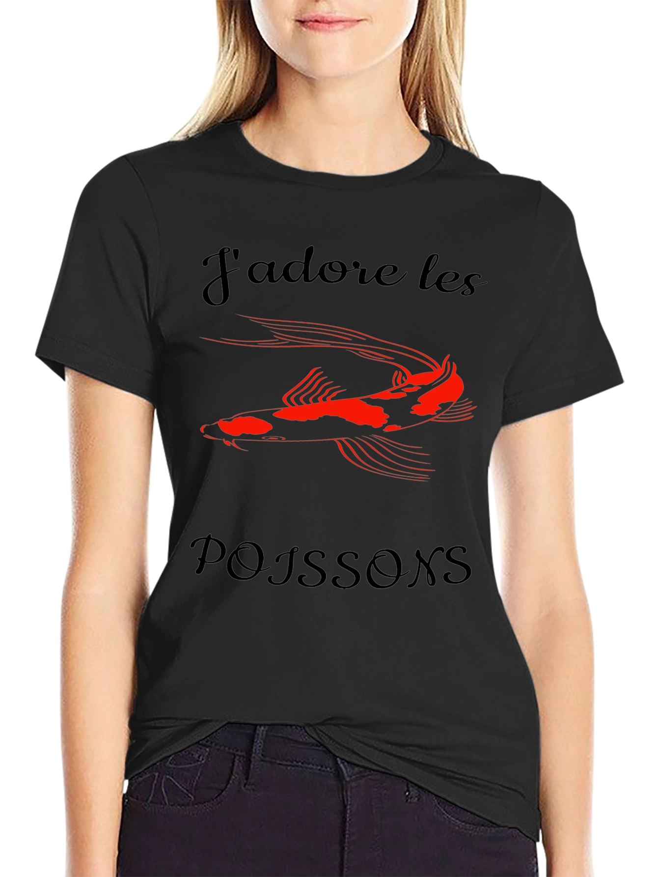Jadore les Poissons Graphic Tee