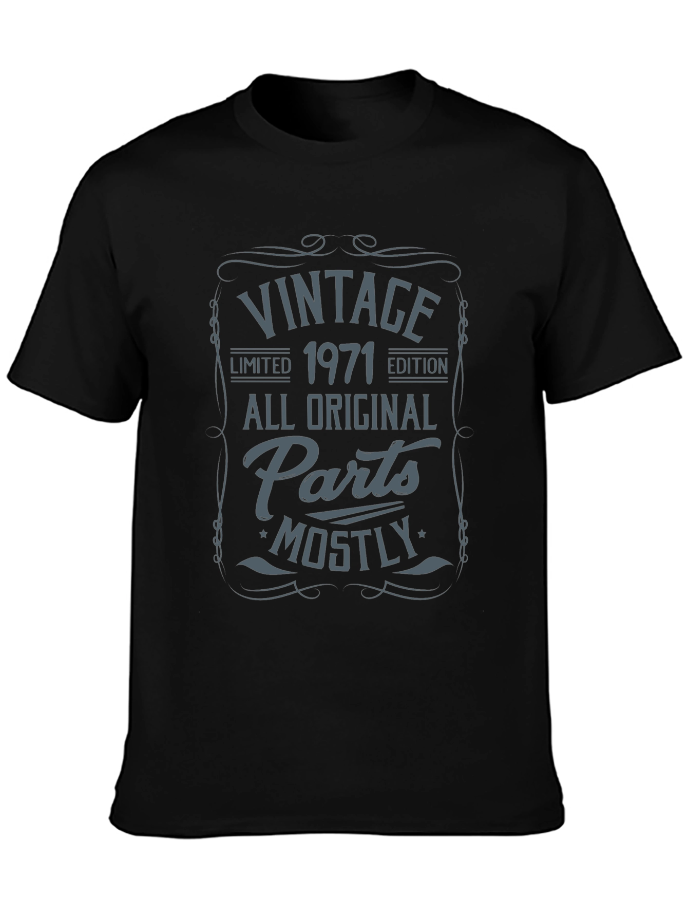 Vintage 1971 All Original Parts Mostly T-Shirt