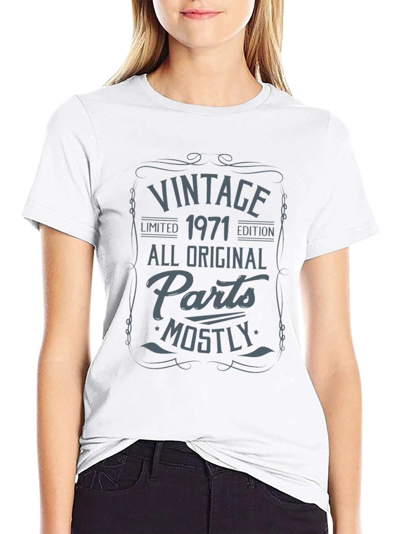 Vintage 1971 All Original Parts Mostly T-Shirt