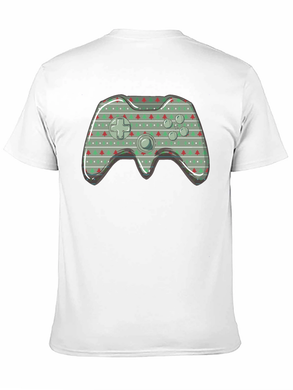Christmas Game Controller Graphic T-Shirt