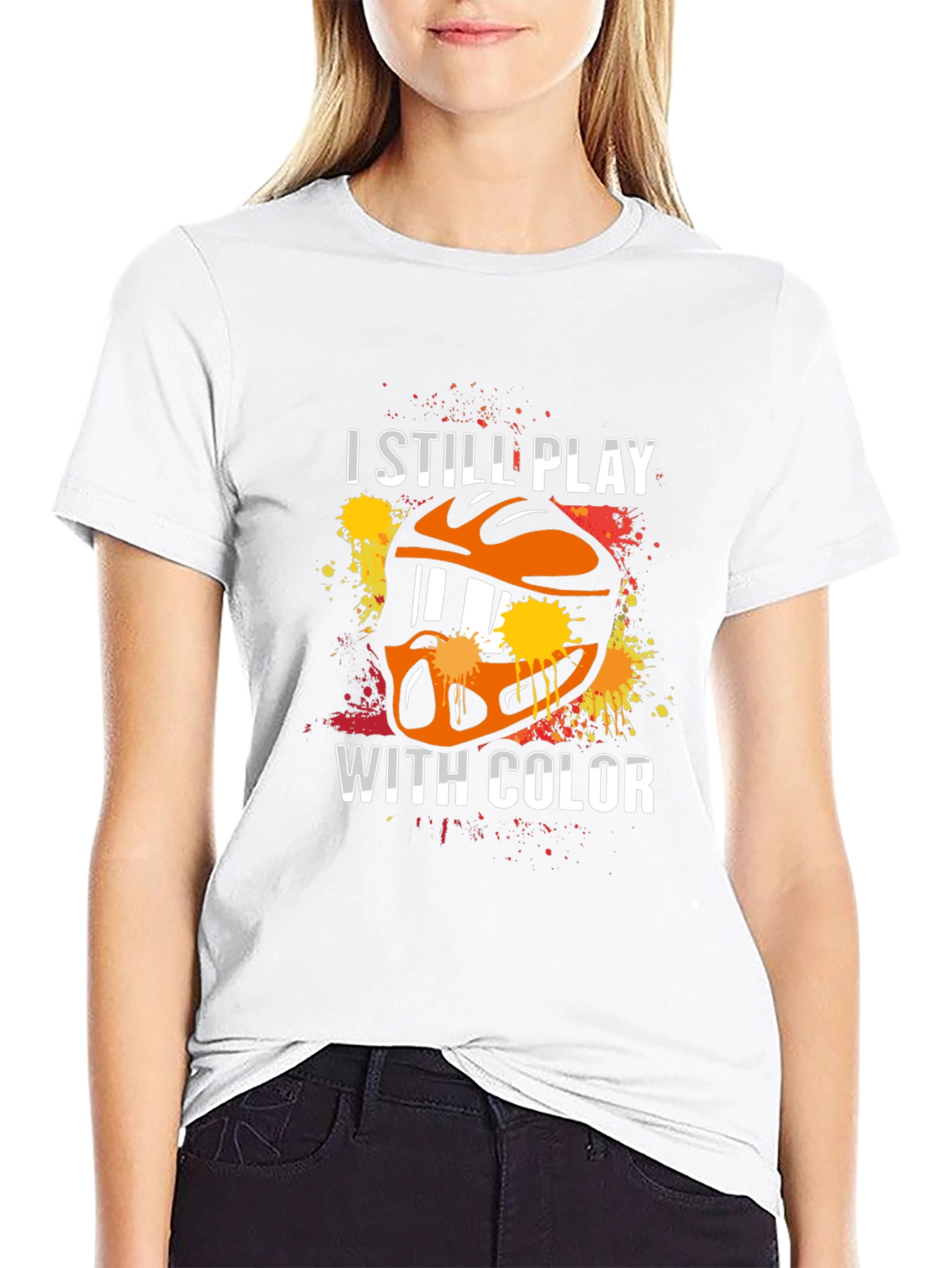 I Still Play With Color Graphic Tee