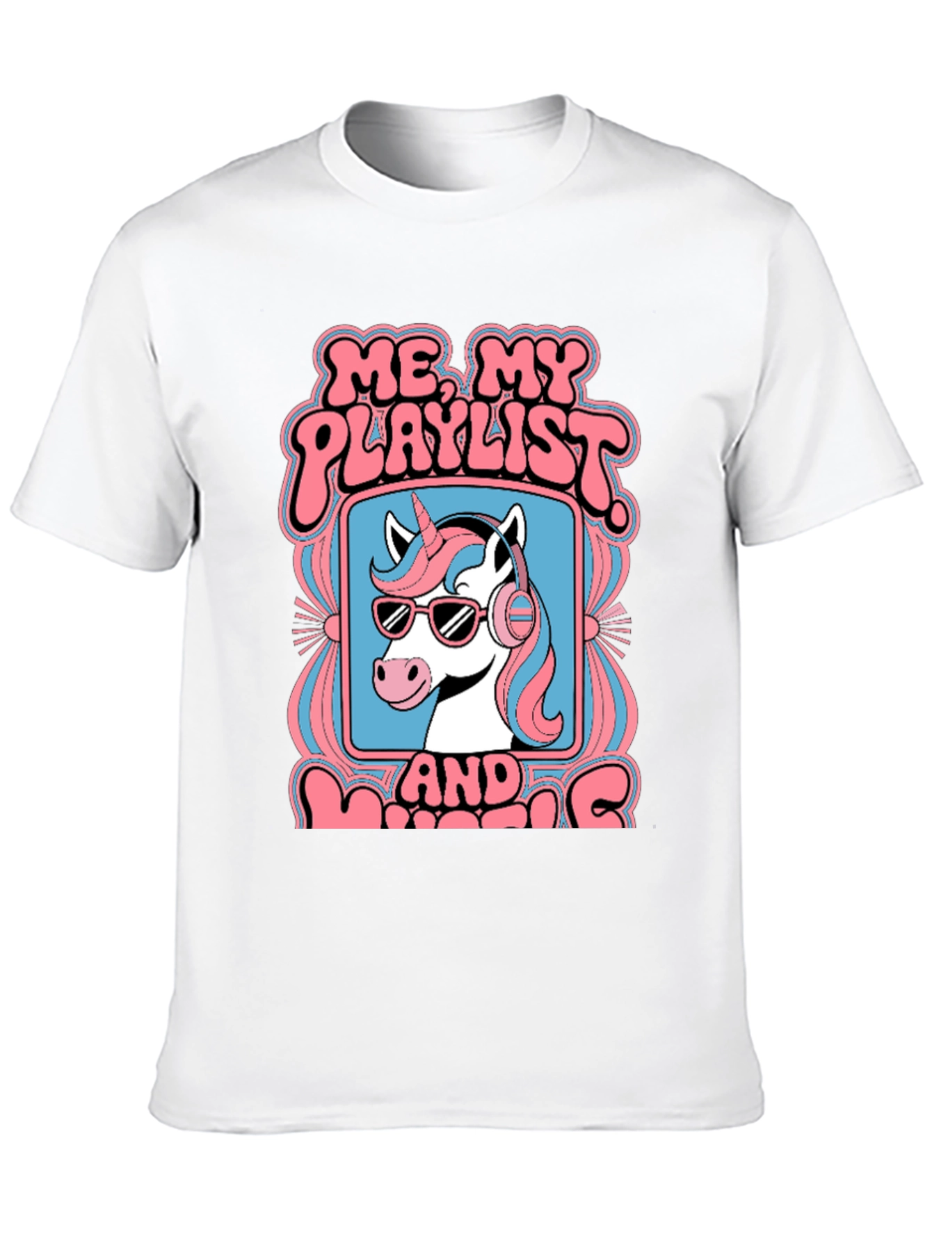 Unicorn Playlist Graphic Tee