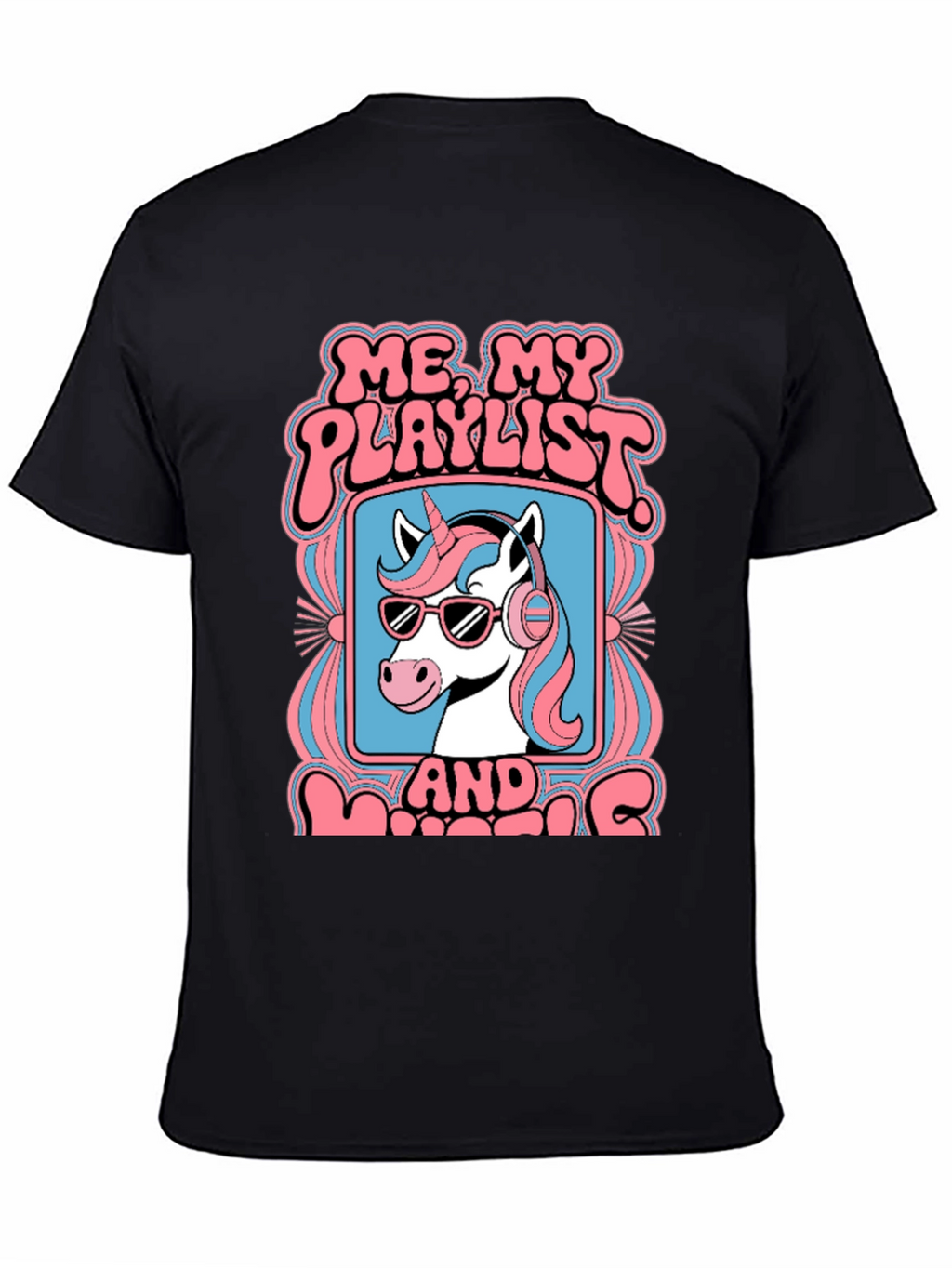 Unicorn Playlist Graphic Tee