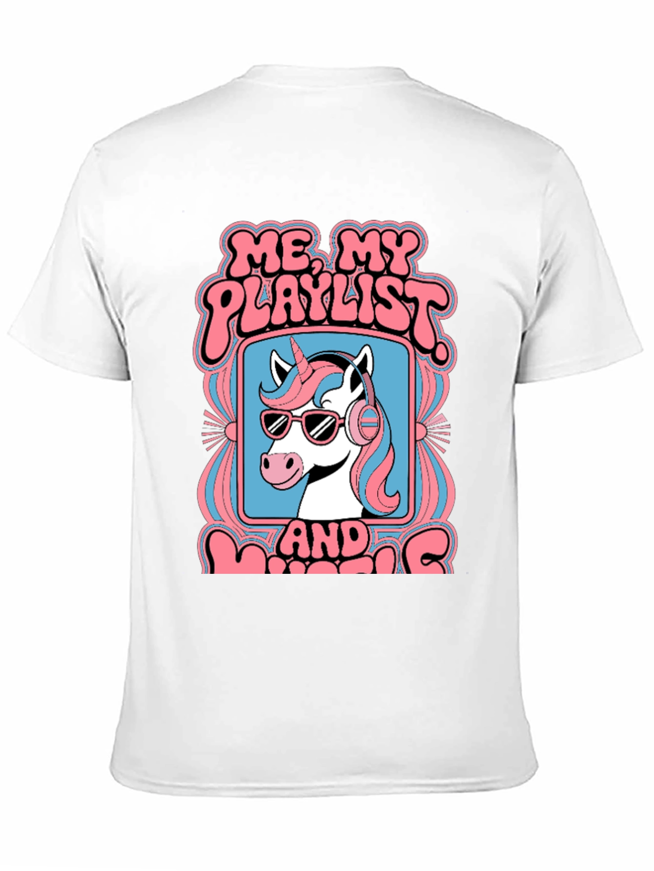 Unicorn Playlist Graphic Tee