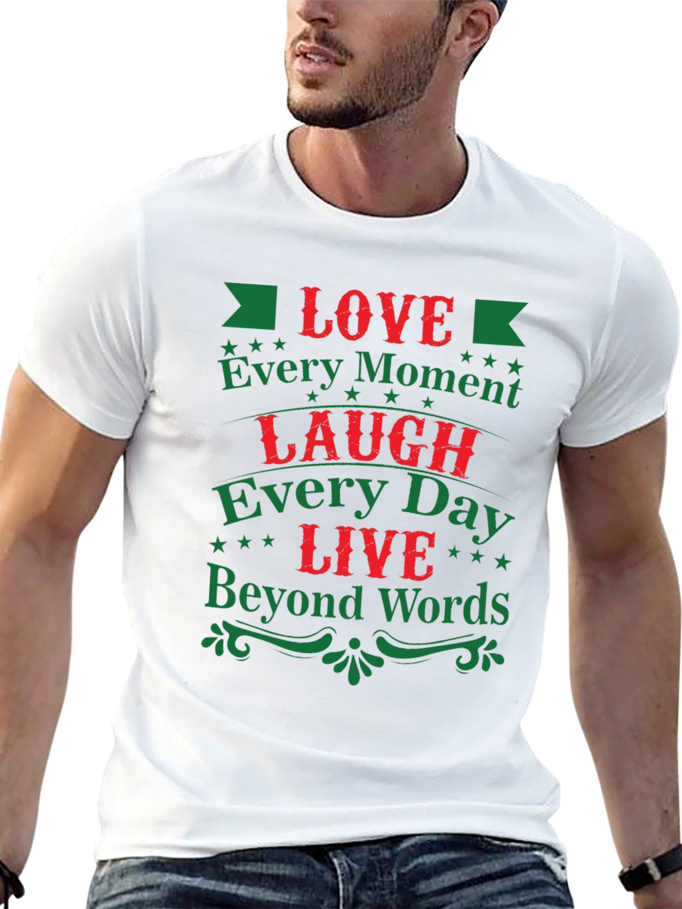 Love Laugh Live Graphic Tee