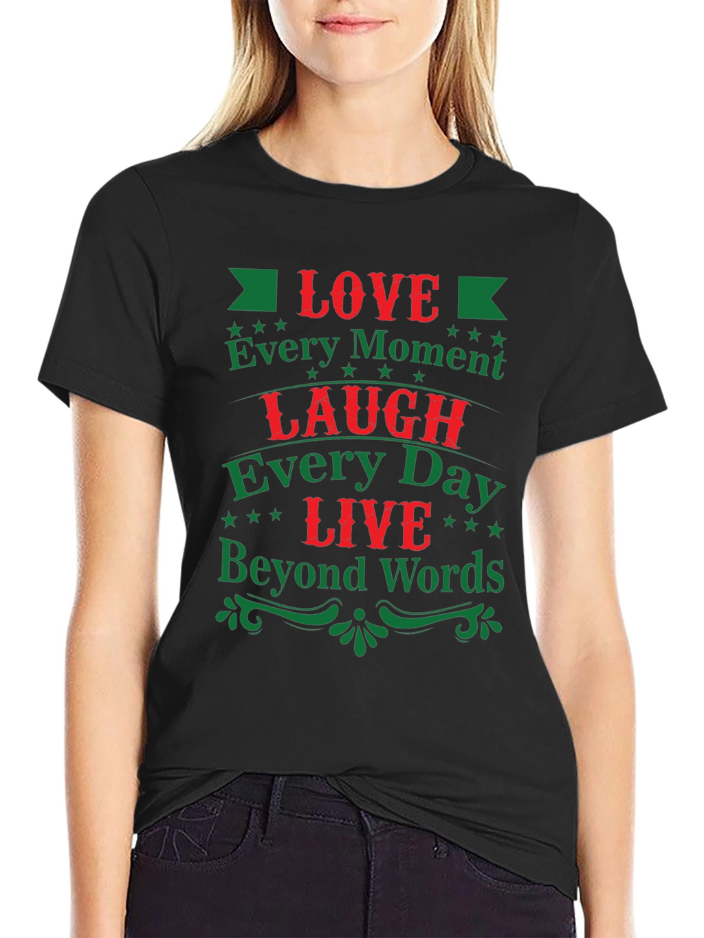 Love Laugh Live Graphic Tee