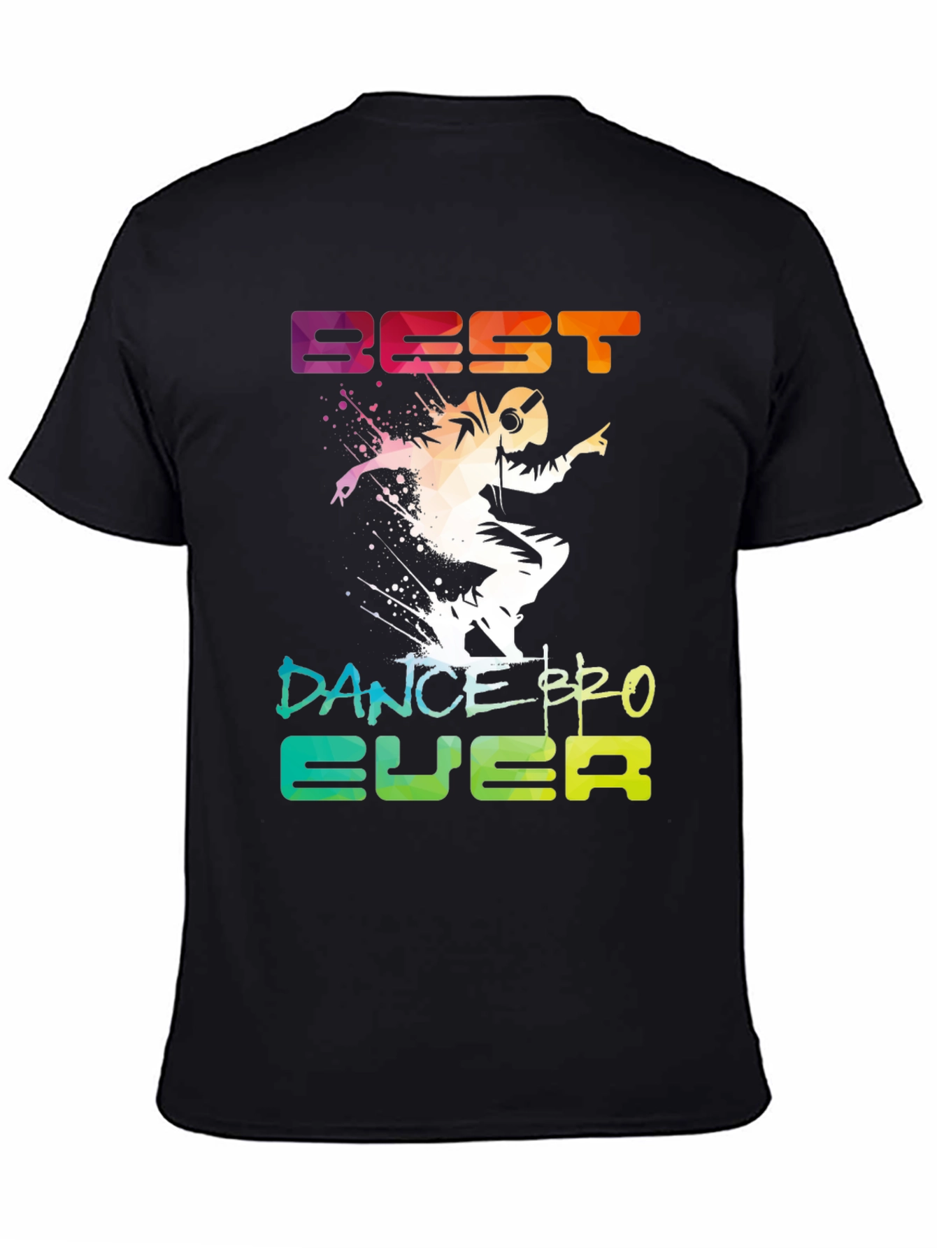 Best Dance Bro Ever Black T-Shirt