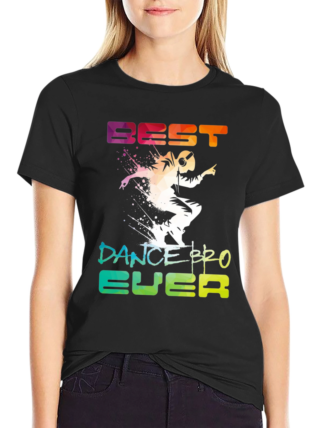 Best Dance Bro Ever Black T-Shirt