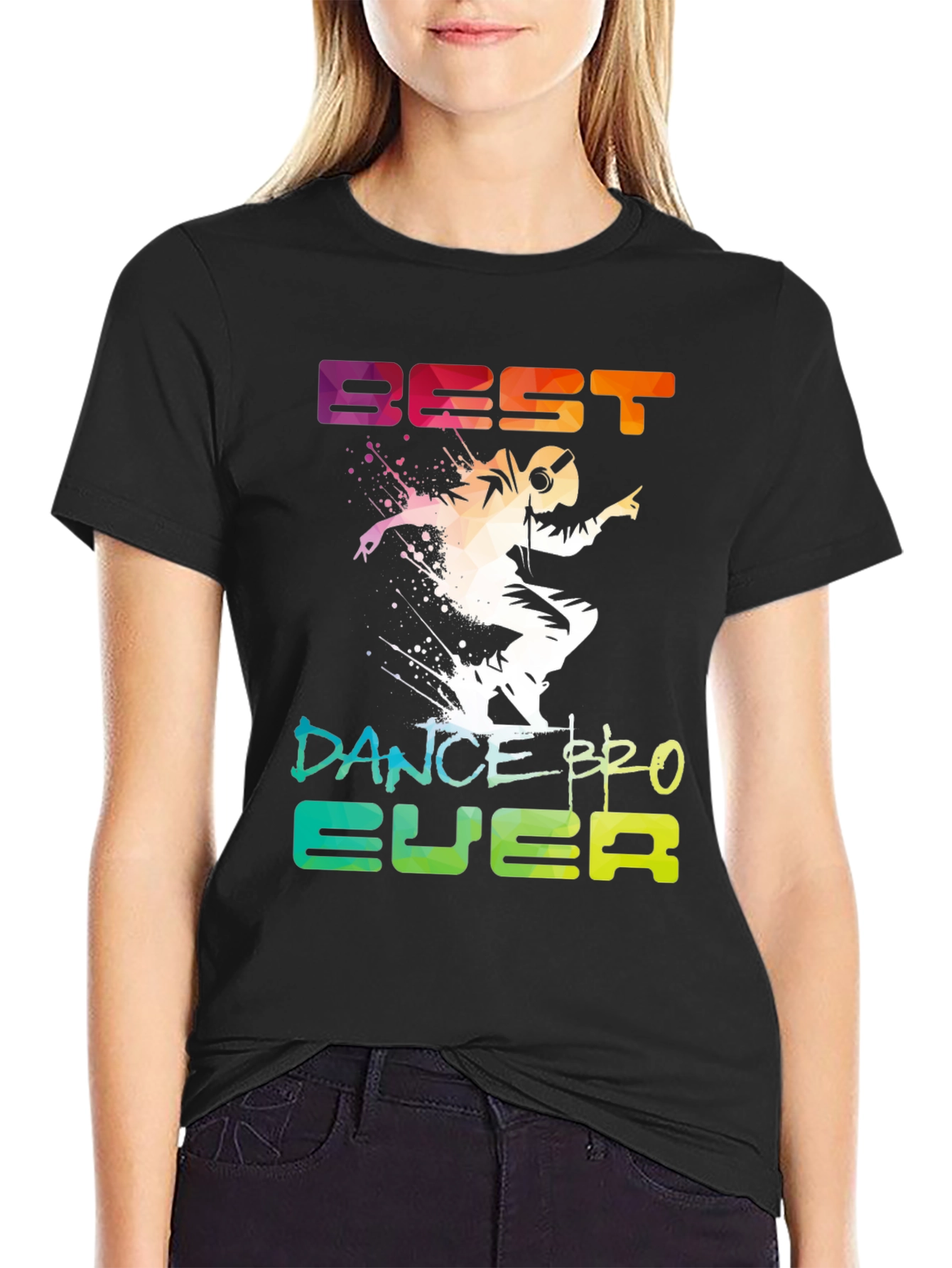 Best Dance Bro Ever Black T-Shirt