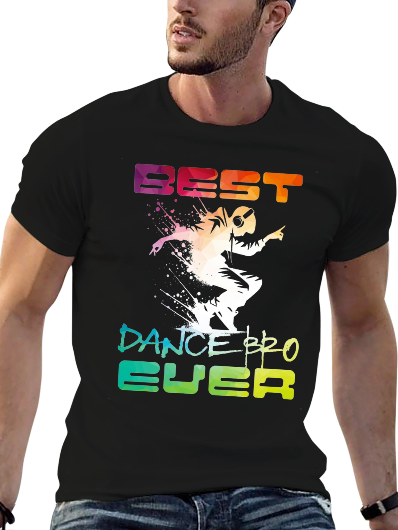 Best Dance Bro Ever Black T-Shirt