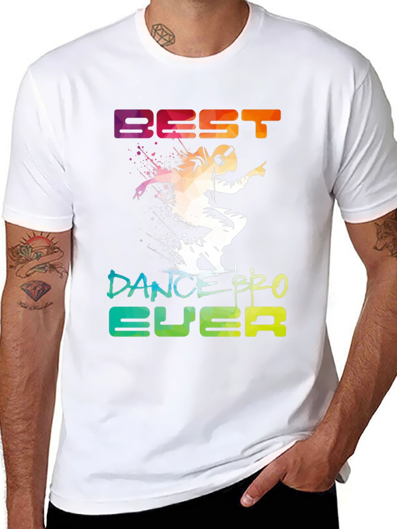 Best Dance Bro Ever Black T-Shirt