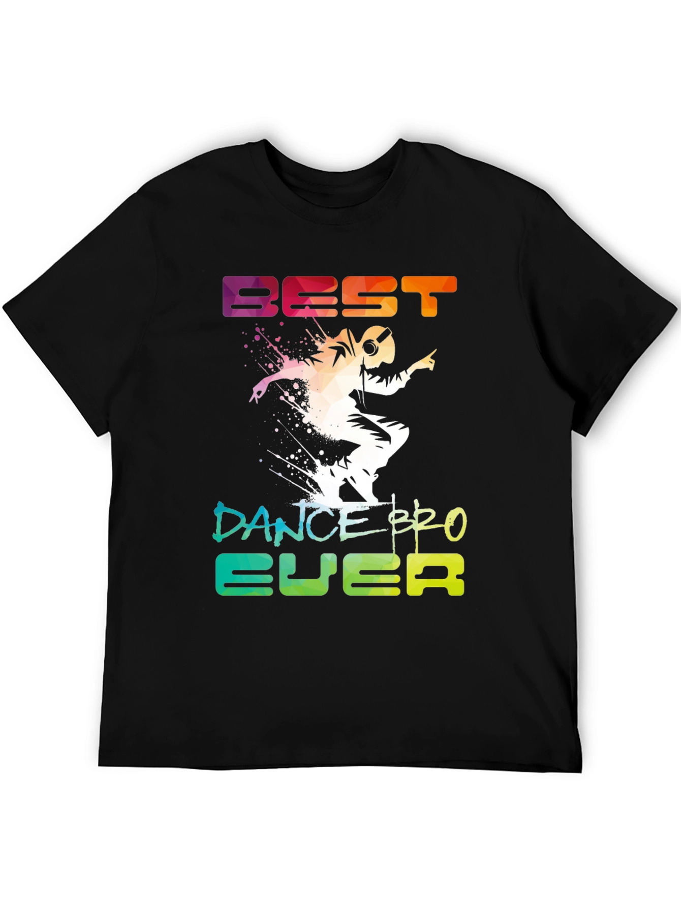 Best Dance Bro Ever Black T-Shirt