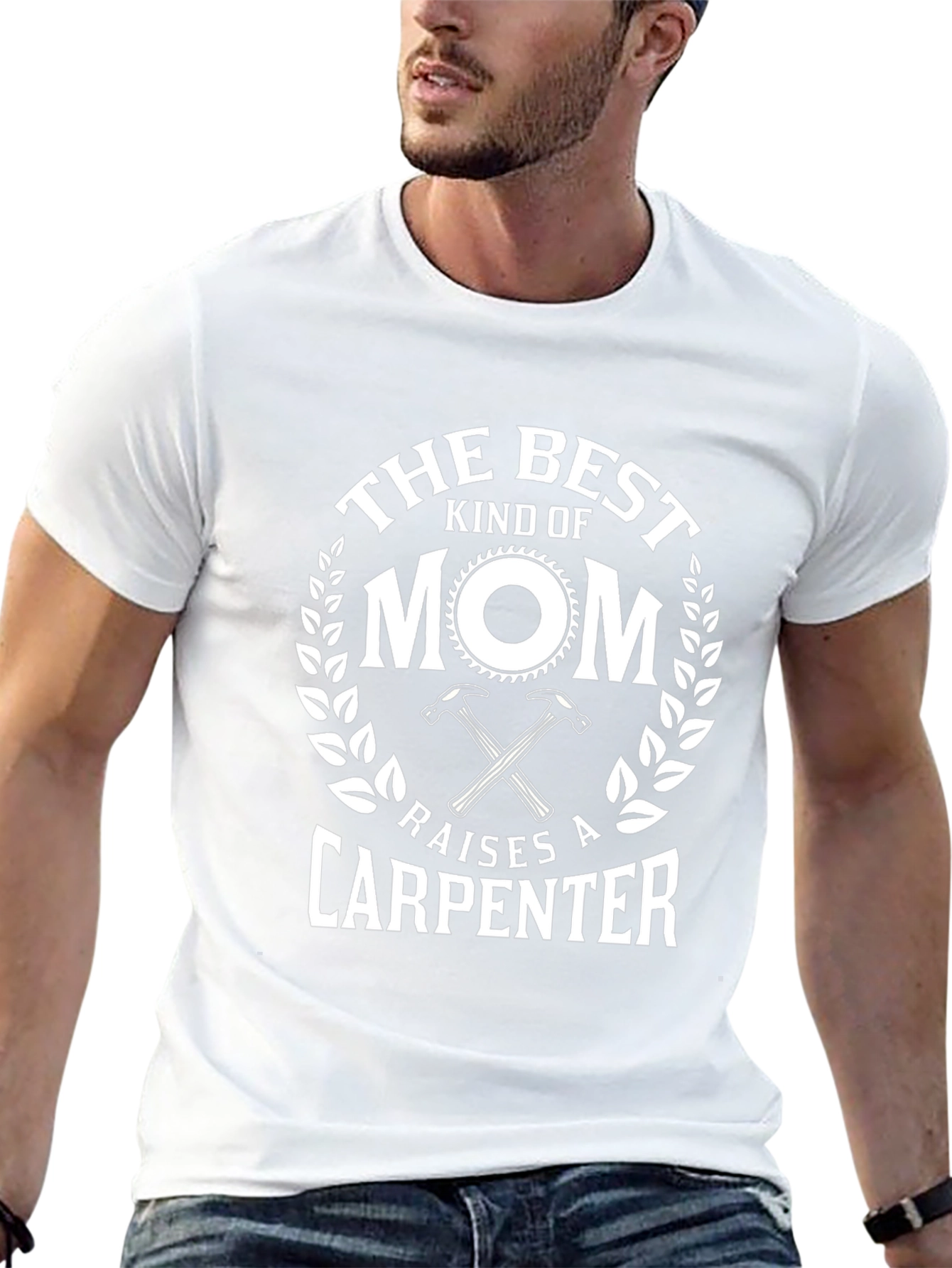 Best Mom Raises Carpenter T-Shirt